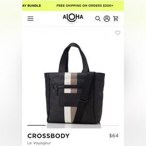 NWT ALOHA COLLECTION Le Voyageur Crossbody Bag